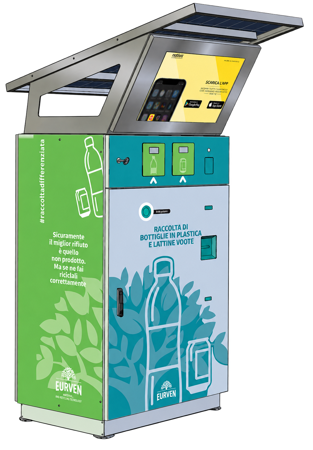 EC2 Inox amb pantalla superior, imatge del fabricant